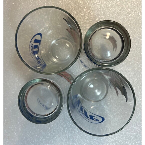 (4)2008-2013  Rapid City Rush 5th Anniversary Miller Lite Beer Glass  16 ounce - Picture 3 of 3